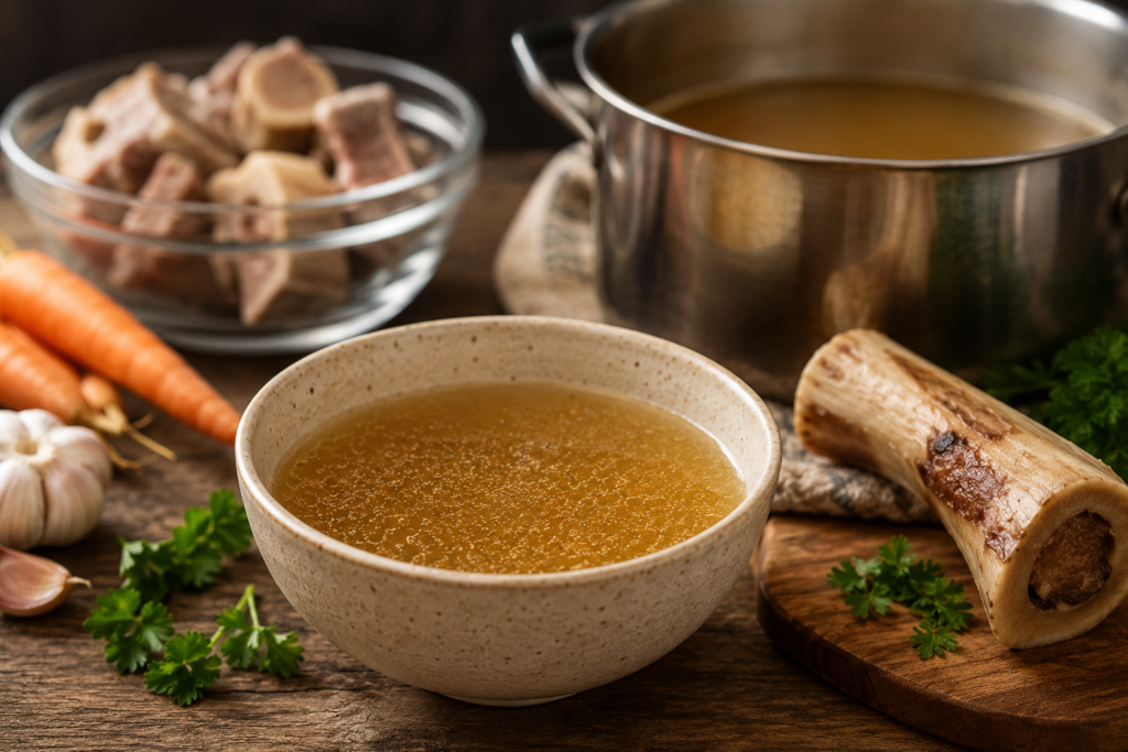 Bone broth for dogs