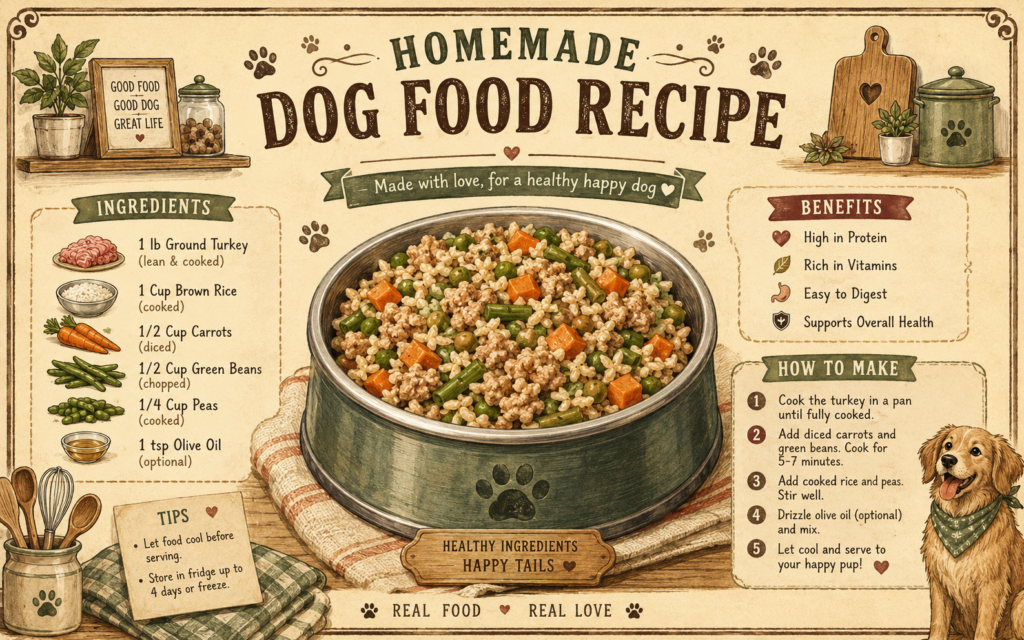 Homemade Dog Food Recipe