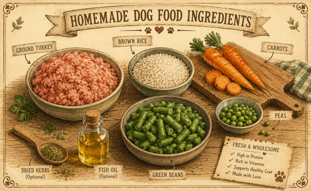 Homemade Dog Food Recipe