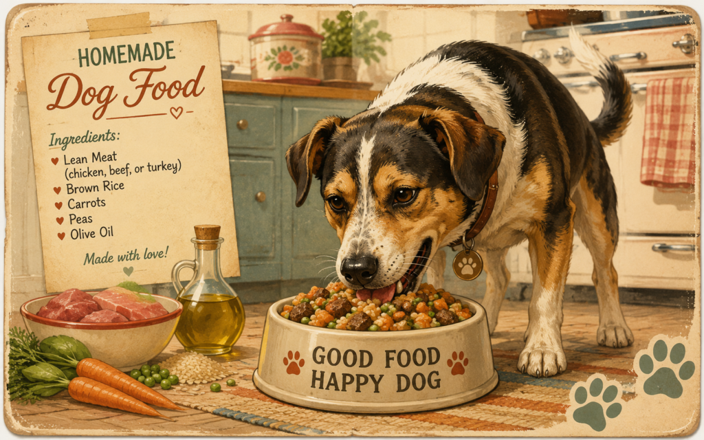 Homemade Dog Food Recipe