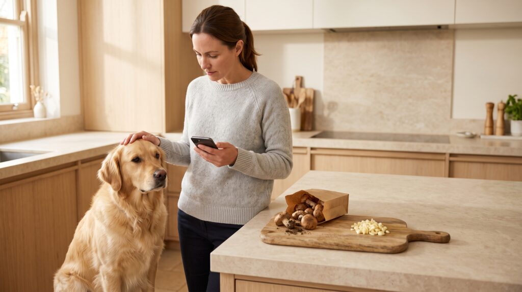 Can Dogs Eat Garlic or Mushrooms? 7 Surprising Facts What to do if a dog eats garlic or an unidentified mushroom